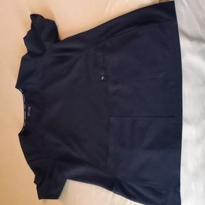 Black scrub top